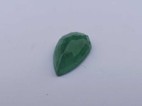 Smaragd peervormig-natuurlijk groen gedolven -2.75cts - afbeelding 4 van  5