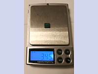 Smaragd rechthoekig gevormd-natuurlijk groen gedolven -3.45cts - afbeelding 4 van  6