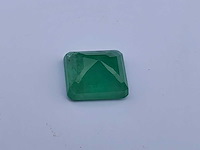 Smaragd rechthoekig gevormd-natuurlijk groen gedolven -3.5cts - afbeelding 4 van  5