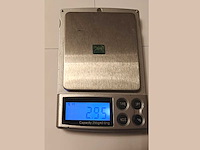 Smaragd rechthoekig vormig-natuurlijk groen gedolven -2.95cts - afbeelding 2 van  5