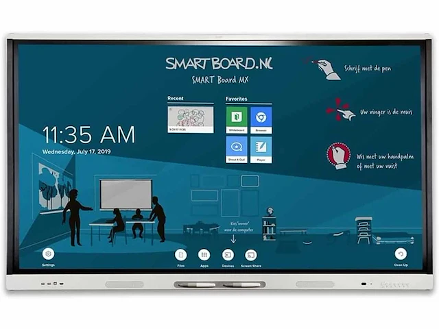 Smart board mx065-v3 multi touch - afbeelding 6 van  17