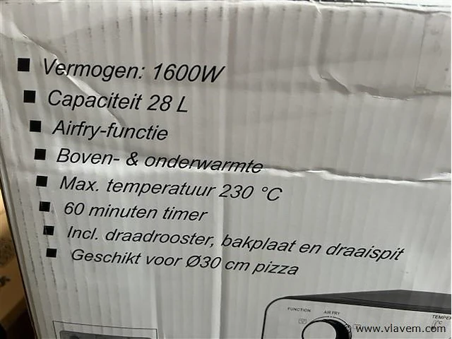 Smart fryer oven, get. maxxhome - afbeelding 2 van  3