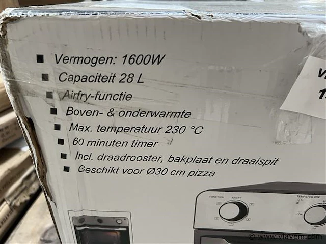 Smart fryer oven - afbeelding 2 van  2