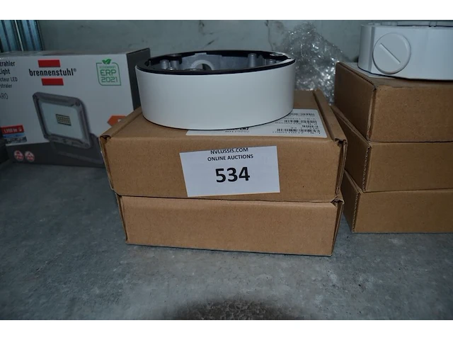 Smart gas alarm nedis, led straler brennenstuhl jaro 1.9500lm 2050, 7 aansluitdozen voor bewakingscamera - afbeelding 2 van  7