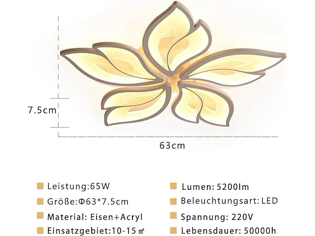 Smart plafondlamp - afbeelding 2 van  3