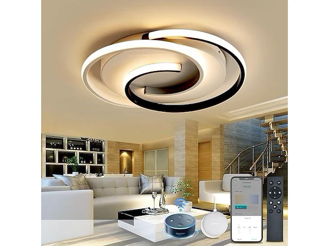 Smart plafondlamp - afbeelding 1 van  3