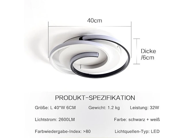 Smart plafondlamp - afbeelding 2 van  3