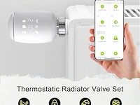 Smart radiatorthermostaat (3 stuks) - afbeelding 6 van  6