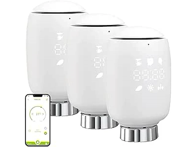 Smart radiatorthermostaat (3 stuks) - afbeelding 1 van  6