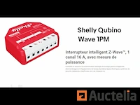 Smart switch relais shelly qubino wave 1pm