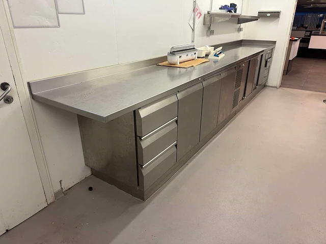 Smart ta/me-710mm - werktafel met koelkast - afbeelding 1 van  3