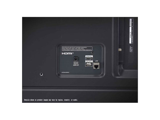 Smart tv - lg 43nano756pr - 43 inch - 4k nanocel - afbeelding 5 van  7