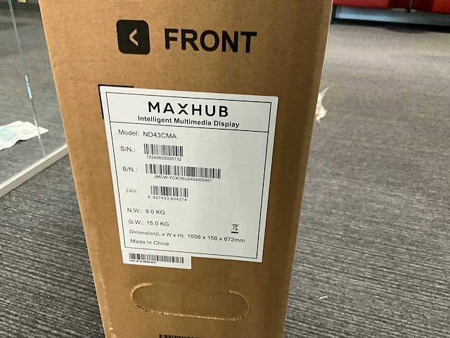 Smartboard maxhub nd43cma 43" - afbeelding 3 van  3