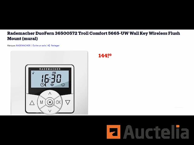 Smarthome rademacher duofern besturingsapparaat en 36500572 voor thuispiloten - afbeelding 1 van  5