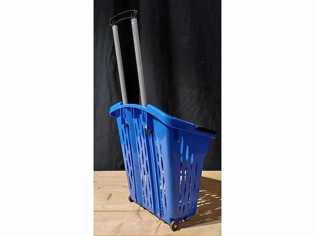 Smartline - winkeltrolley op wieltjes - winkeltrolley's (25x) - afbeelding 2 van  4