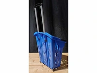 Smartline - winkeltrolley op wieltjes - winkeltrolley's (25x) - afbeelding 2 van  4