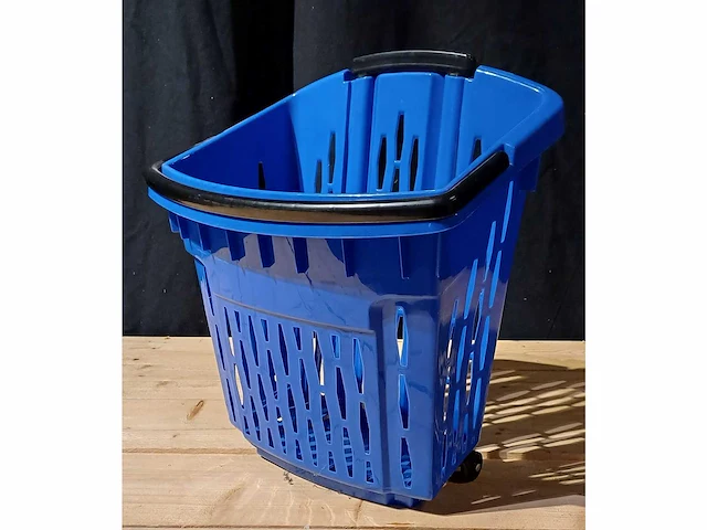 Smartline - winkeltrolley op wieltjes - winkeltrolley's (25x) - afbeelding 3 van  4