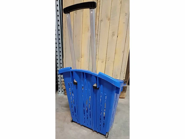 Smartline - winkeltrolley op wieltjes - winkeltrolley's (25x) - afbeelding 4 van  4