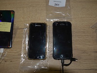 Smartphone huawei y6/mya-l41, 2 smartphones samsung galaxy s7 32 gb, smartphone samsung galaxy a51 met barst in scherm, allen zonder lader (b401) - afbeelding 5 van  9