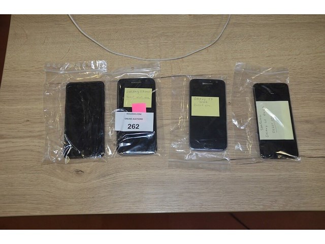 Smartphone samsung galaxy s8 64gb, 2 smartphones samsung galaxy s7 32 gb, smartphone samsung galaxy xcover 5, allen zonder lader (b401) - afbeelding 1 van  11