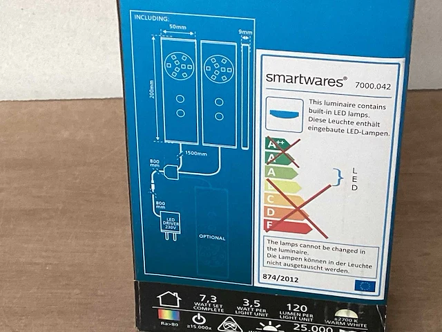 Smartwares 7000.042 led onderbouwverlichting (16x) - afbeelding 3 van  4