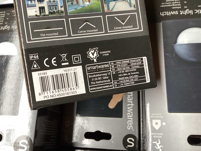 Smartwares es183 bewegingsmelder infrarood (144x) - afbeelding 4 van  4