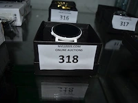 Smartwatch wit - afbeelding 2 van  3