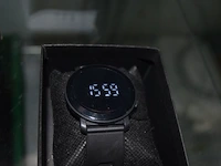 Smartwatch zwart - afbeelding 3 van  3