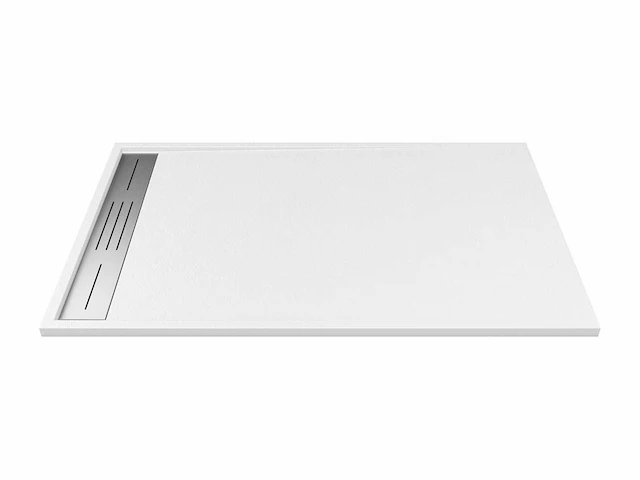 Smc extra platte opbouw- of inbouwinbouw ingesneden harsbak - wit - 140 x 90 cm - afbeelding 2 van  7