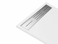 Smc extra platte opbouw- of inbouwinbouw ingesneden harsbak - wit - 140 x 90 cm - afbeelding 4 van  7