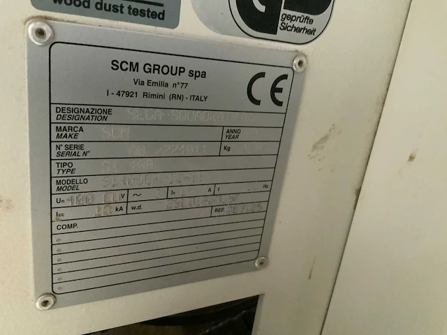 Smc s400 class formaatzaagmachine - afbeelding 8 van  9