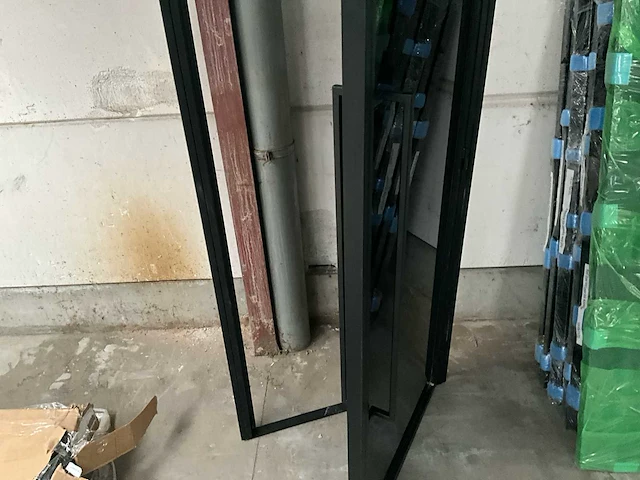 Smeedijzeren deur rechts open 830x1990 - afbeelding 5 van  6