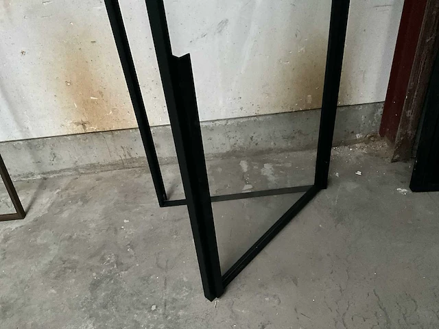 Smeedijzeren deur rechts open 890x2300 - afbeelding 5 van  5