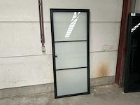 Smeedijzeren deur rechts open 895x2060 - afbeelding 2 van  6