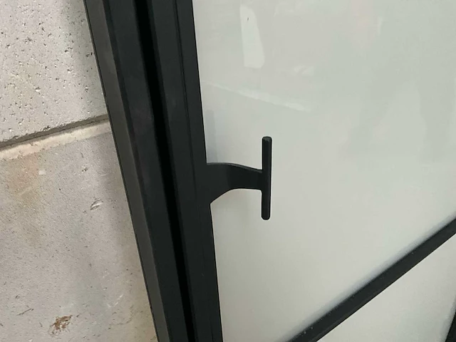 Smeedijzeren deur rechts open 895x2060 - afbeelding 3 van  6