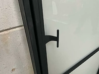 Smeedijzeren deur rechts open 895x2060 - afbeelding 3 van  6