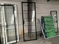 Smeedijzeren deur rechts open 900x2500 - afbeelding 1 van  6