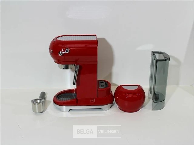 Smeg ecf01rdeu red klassieke espresso - afbeelding 4 van  4