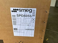Smeg spd505s vaatwasser met automatische waterontharder - afbeelding 5 van  6