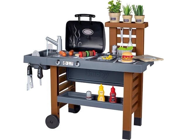 Smoby buitenkeuken - speelkeuken - afbeelding 1 van  3