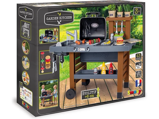 Smoby buitenkeuken - speelkeuken - afbeelding 3 van  3