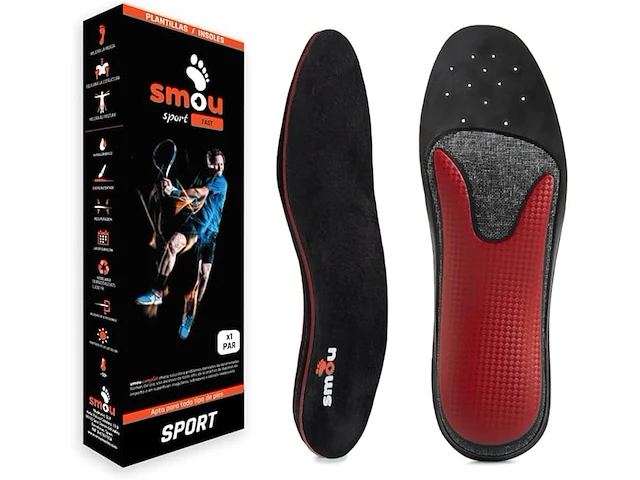 Smou sport fast inlegzolen, maat 37-38 - afbeelding 1 van  4