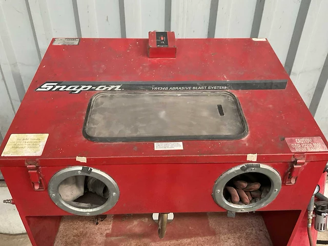 Snap-on ya434b straalcabine - afbeelding 2 van  7