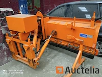 Sneeuwploeg met elektrische lift gda ardenna 3x100