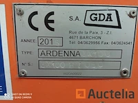 Sneeuwploeg met elektrische lift gda ardenna 3x100 - afbeelding 4 van  4