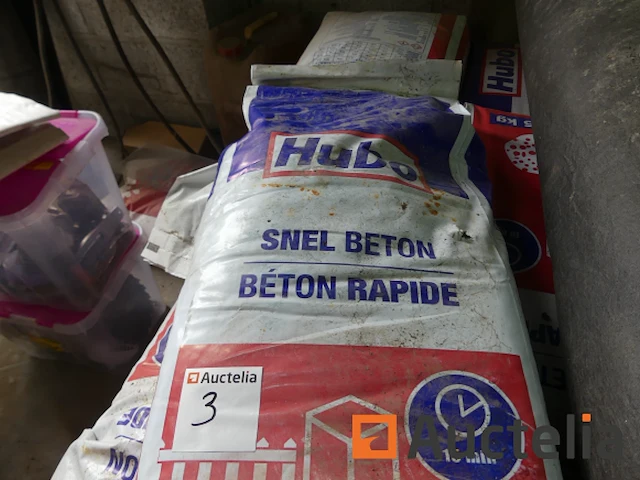 Snel beton in zak, wastafel, geotextiel, waterafstotend voor gevel - afbeelding 2 van  4
