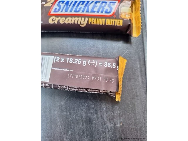 Snickers creamy 3 repen - afbeelding 2 van  2