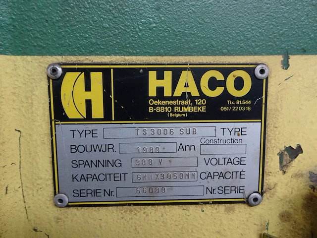 Snijbank haco - afbeelding 4 van  4