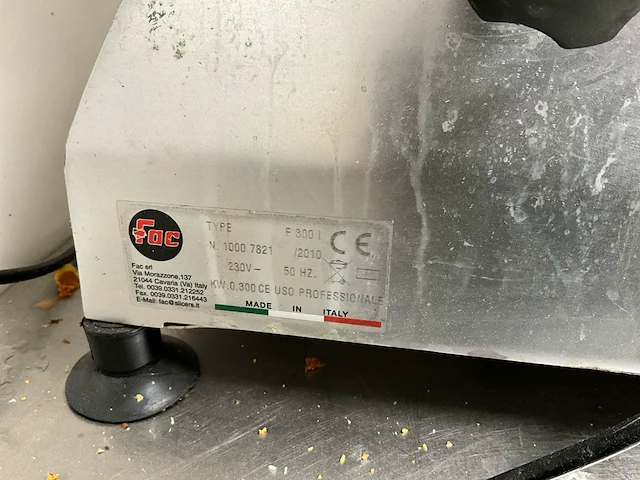 Snijmachine 2010 fac f300i - afbeelding 3 van  4