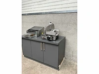 Snijmachine en sealmachine op werkkast - afbeelding 3 van  8